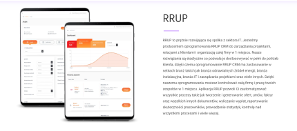 RRUP CRM - Oprogramowanie dla firm